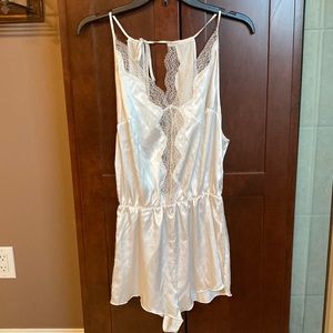 Victoria’s Secret Here Comes the Bride Lingerie Romper - M